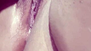 Intensely licking the pussy of a mature Latina housewife in the gym.