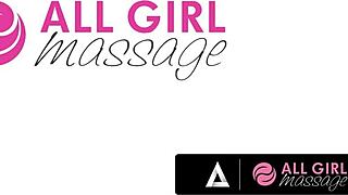 All girl massage - gorgeous milf serene siren gives a naughty massage to her friend lexi luna