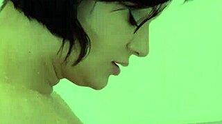 two lesbians attempt anal fisting in bathroom