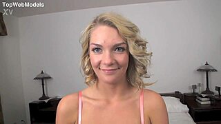 ally brooks cute blonde teen pov blowjob huge messy facial