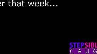 Thirsty Blonde Stepsis Athena Palomino Checks Boob Growth