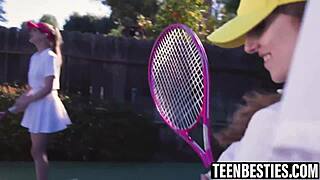 big tits besties have a foursome pov session after licking pussy