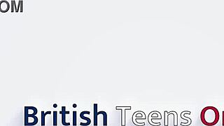 An 18-year-old student nurse makes herself cum.