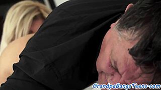 European teen enjoys time with her old lover.