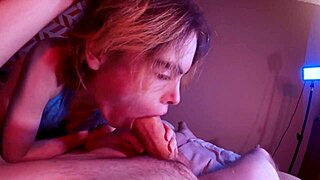 Lil Kinky Doll Gives Amazing Footjob & Gets Fucked In Piledriver Position