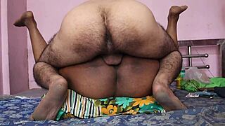 Indian housewife engages in hardcore sex with young boy