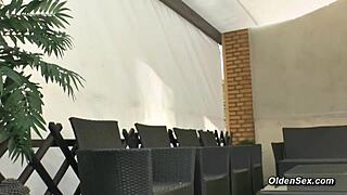 busty german mature fucks big cock, wow