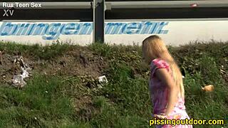 Discovering the safe outdoor pissing spot