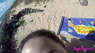 Beach Doggystyle Seduction?