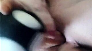 large thick dildo fucking my wet pussy, clothes ripped off?