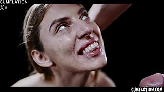 horny girl fantasy begs steve for more cum