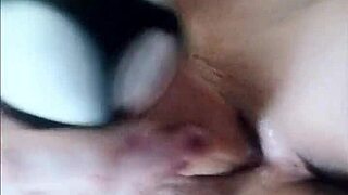 large thick dildo fucking my wet pussy, clothes ripped off?