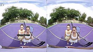 Vr threesome - riley reid and melissa moore - naughtyamericavr com, featuring group sex and reality.