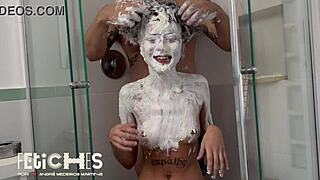 Swapping Couples - Horny Swingers Swap Wives And Fuck On The Same Bed!