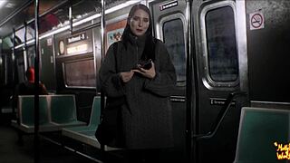 Beautiful stranger sucked me in train - mollyredwolf