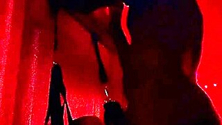 amateur couple slowly strokes daddy's face for cum facial blowjob