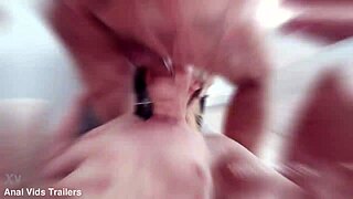 madison lush in balls deep anal dp gapes