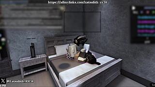 She kept going for more even after finishing the session