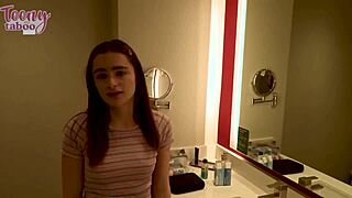 Stepdad Seth Creampies Reese in Doggy with Blowjobs