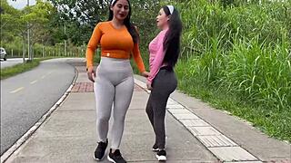 mi hermanastra y yo probamos la verga de mi novio en nuestros culos - jenifer play & louis girl 69