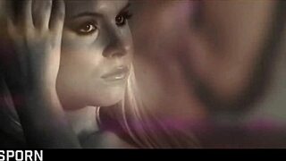 Two blonde girls romantic lesbian