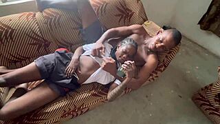 Enjoying A Cozy Evening With My Girlfriend Behind The Scenes