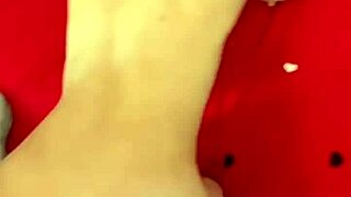 she sucks his cock and balls enjoying warm cum on skin