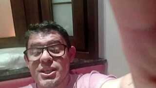 three cocks in milf's ass for creampie