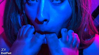 Even When Smoking I Can't Stop Worshiping Your Big Ass Latina Feet