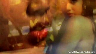 Seductive lovely Indian enjoying the moments