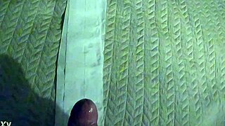 Solo Training with Huge Cum Shots from Big Cock Masturbation