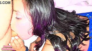 Waiting for stepdad to leave so I can fuck his girlfriend in bed