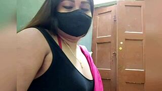 desi indian mom bhabi seduces with her curves