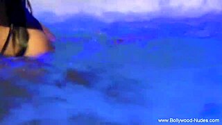 Seductive lovely Indian enjoying the moments