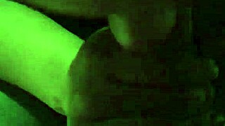 ebony tittie gets cumshot