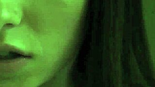 Stepsis teen gets a facial from big cock.