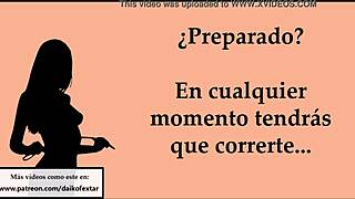 hey, let's play this orgasm-holding game on easy level, complete with cum and masturbation instructions 😏