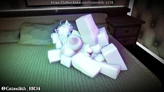 ROUGH VALENTINES SESSION WITH BENT OVER ACTION