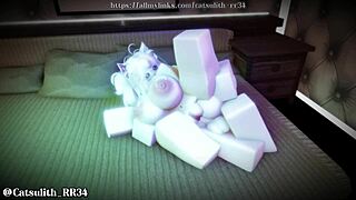 ROUGH VALENTINES SESSION WITH BENT OVER ACTION