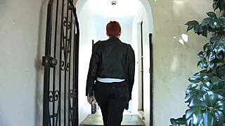 I-I love hairy shorthaired redhead lesbian action