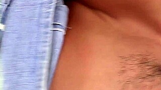 Angel Dark Spreads Legs For Two Men.