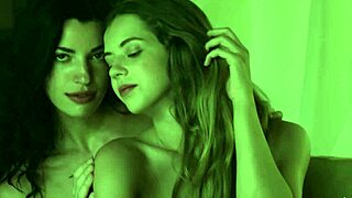 Perfect Lesbian Teen Oksana Oksi And European Model Kay J Posing Together