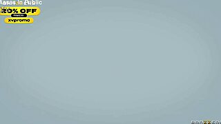 Cum To The Cookout: Ameena Green Claps Cheeks In Brazzers Scene