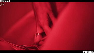 Girl intensely fucks roommate in lesbian sex session