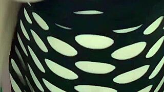 mature milf flaunts her big tits and juicy ass in casual display