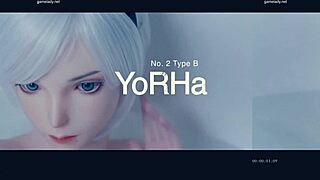 horny android says, i'm riding this huge boner in reverse cowgirl