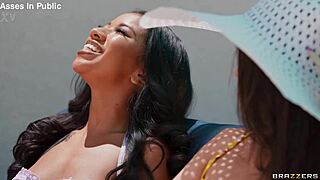 Cum To The Cookout: Ameena Green Claps Cheeks In Brazzers Scene