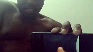 i'm orgasming to solo ebony vids and testing my new phone, does it work good? 3
