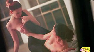 the ballet practice always ends with beautiful performances between these talented girls