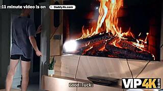 vip4k seductive teen 18+ olivia zlota doesnt mind to shake her ass in front of horny stepdaddy